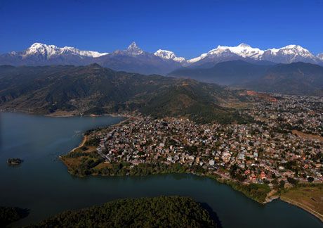 Annapurna Range in Pokhara Nepal – Pokhara City Nepal